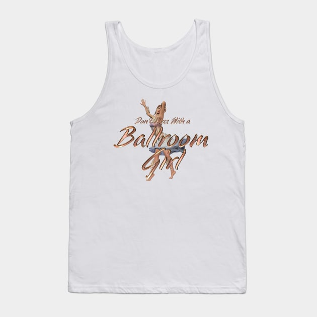 Ballroom Girl Tank Top by teepossible